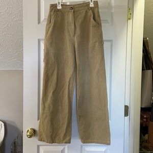 Brown/khaki Princess Polly pants, US size 2